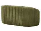 2 Seater Velvet Sofa Dark Green MALUNG