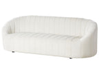 3 Seater Velvet Sofa Off-White MALUNG