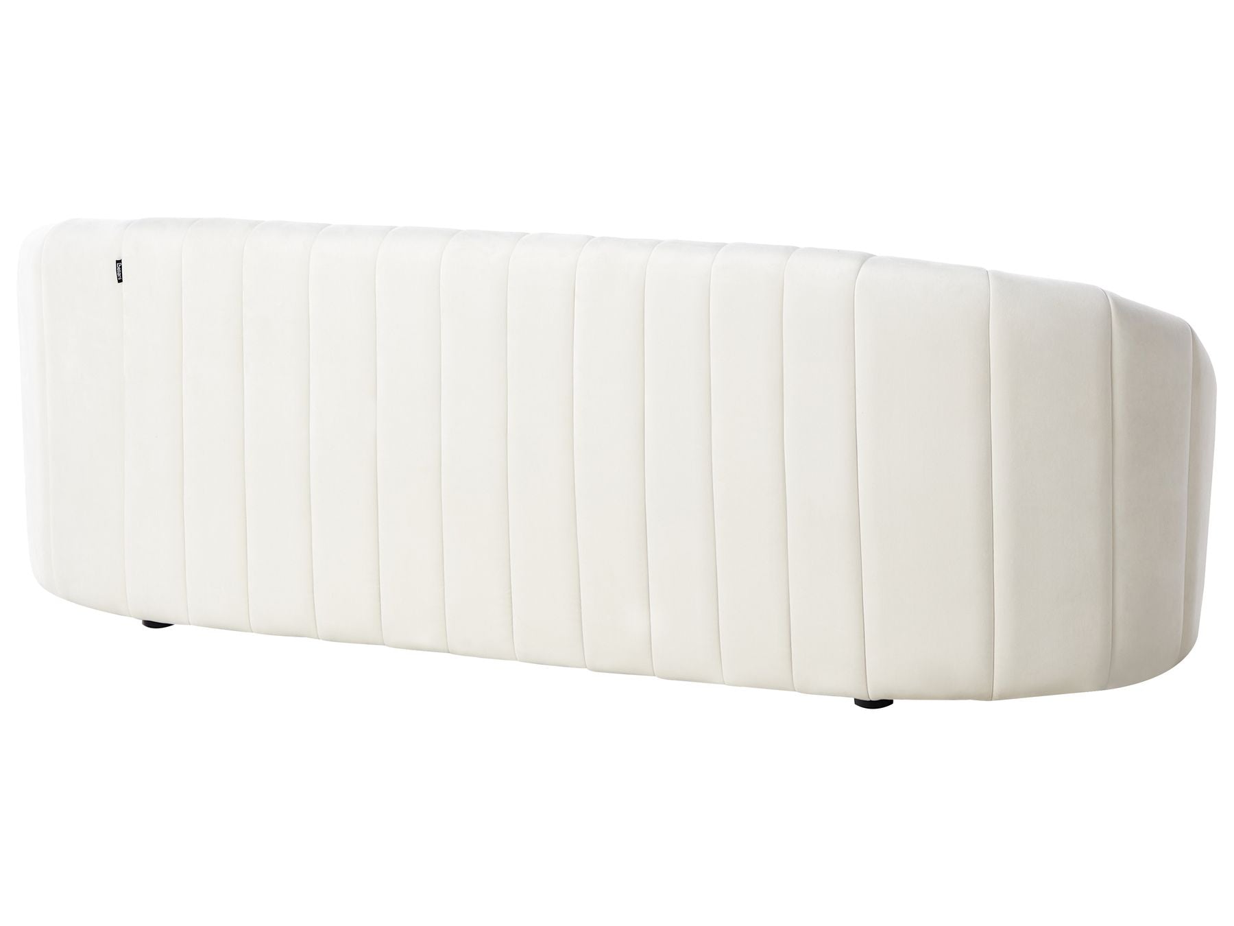3 Seater Velvet Sofa Off-White MALUNG