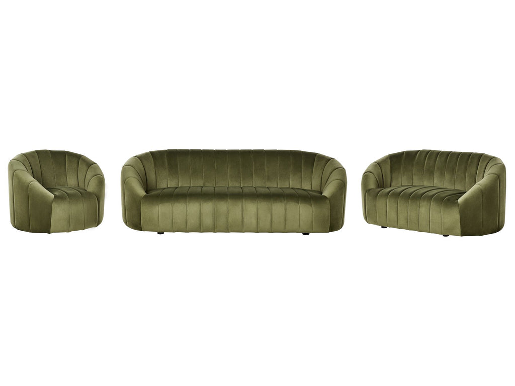 2 Seater Velvet Sofa Dark Green MALUNG