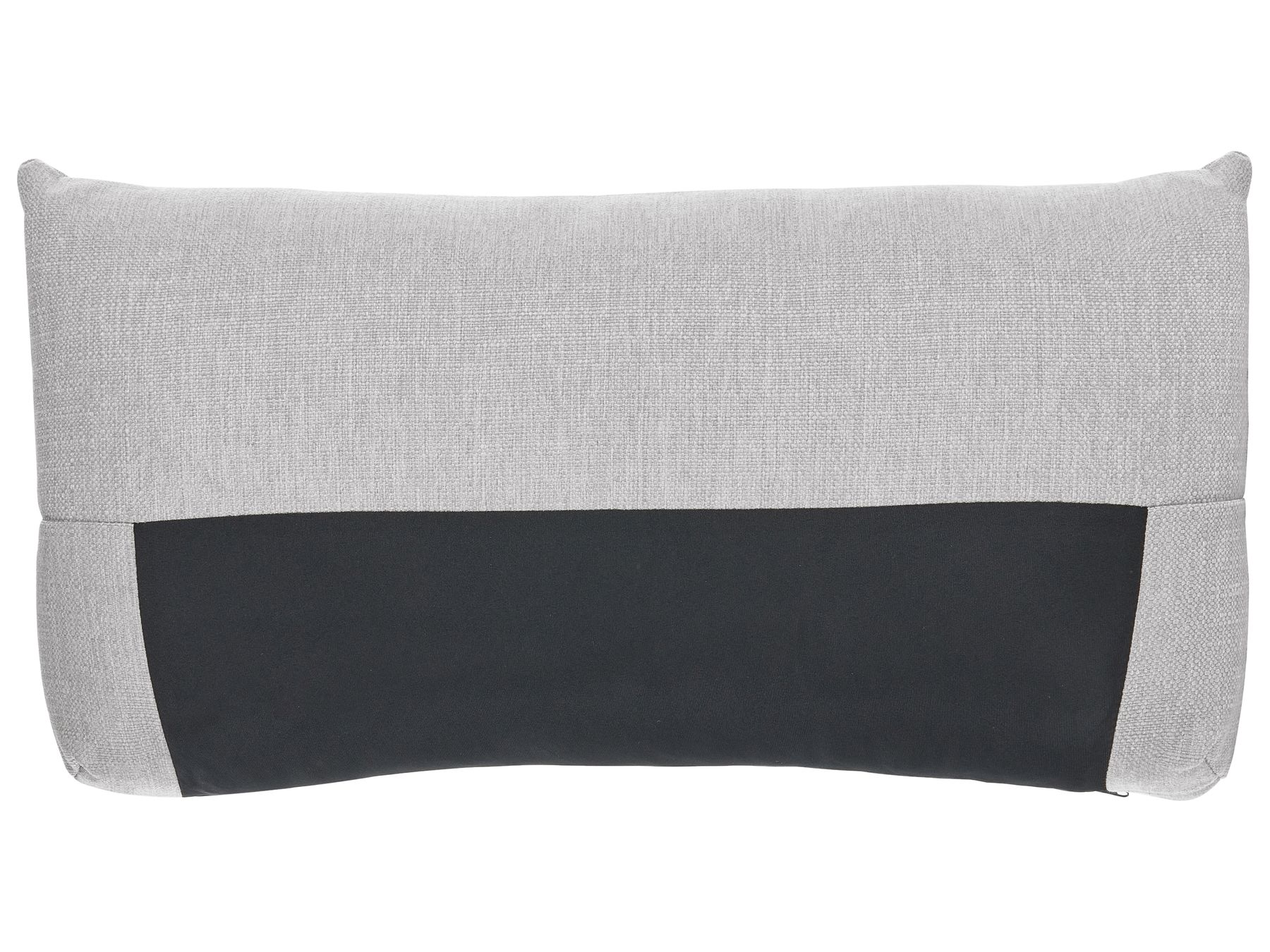 3 Seater Fabric Sofa Light Grey LUVOS