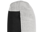 3 Seater Fabric Sofa Light Grey LUVOS