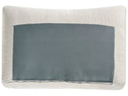 Sofa Bed SIRO Fabric Light Beige with Storage 3 Seater Left Hand