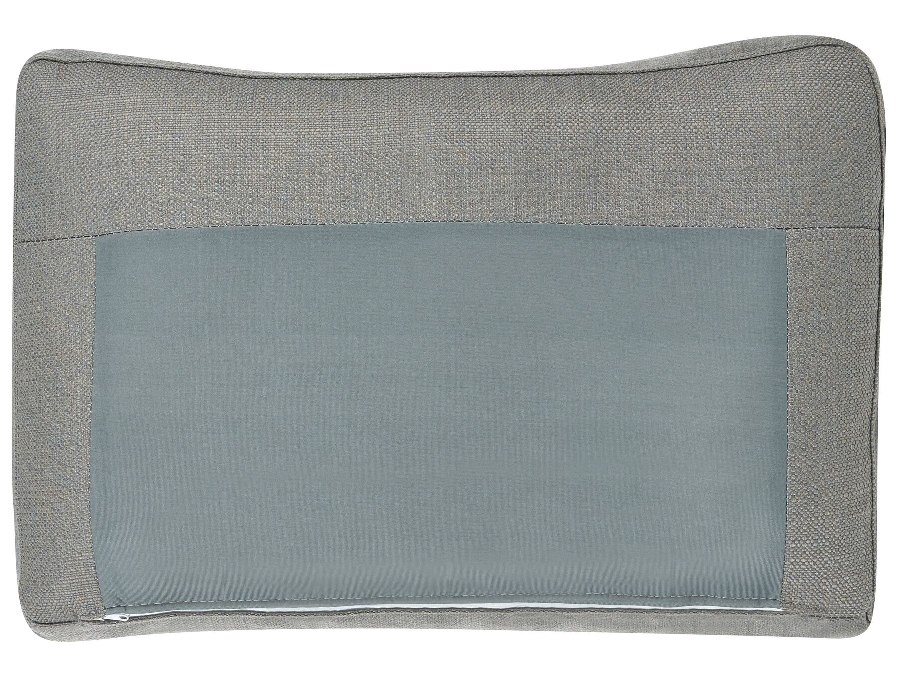 Sofa Bed SIRO Fabric Grey with Storage 3 Seater Left Hand