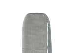 Sofa Bed SIRO Fabric Grey with Storage 3 Seater Left Hand