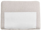 Corner Sofa BREDA Fabric Light Beige 4 Seater Left Hand