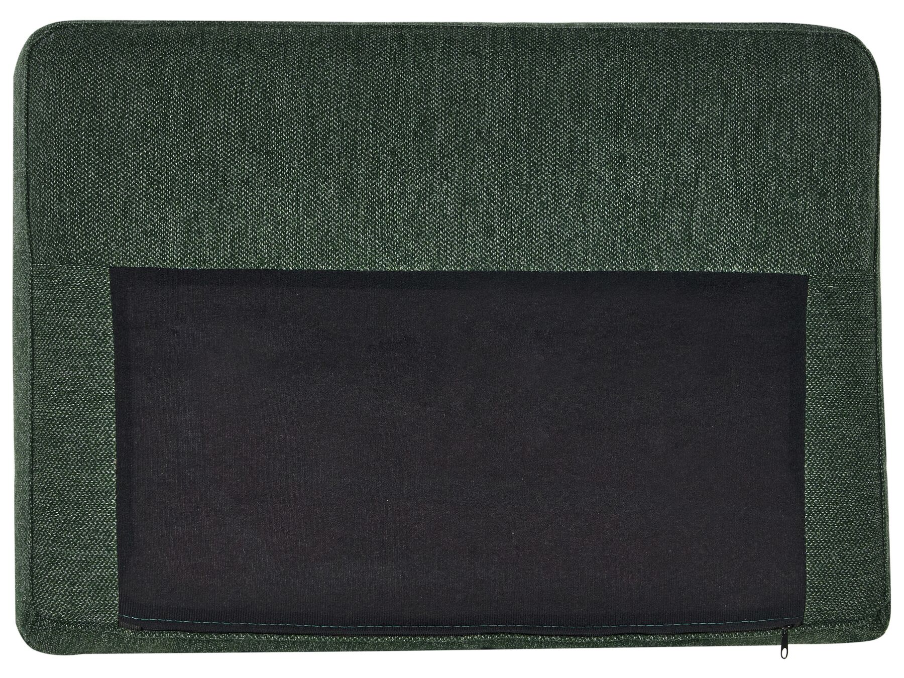 Corner Sofa BREDA Fabric Dark Green 4 Seater Left Hand