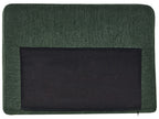 Corner Sofa BREDA Fabric Dark Green 4 Seater Right Hand