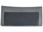 Corner Sofa Bed KARILA Fabric Dark Grey with Storage 3 Seater Right Hand