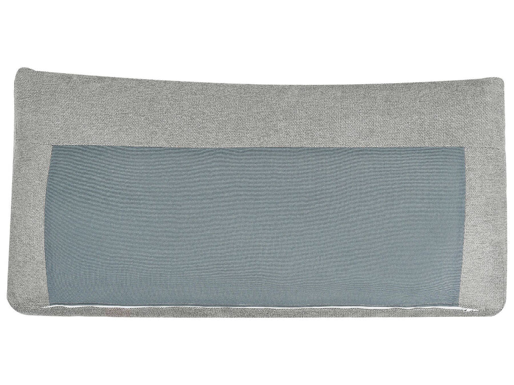 Corner Sofa Bed KARILA Fabric Grey with Storage 3 Seater Left Hand