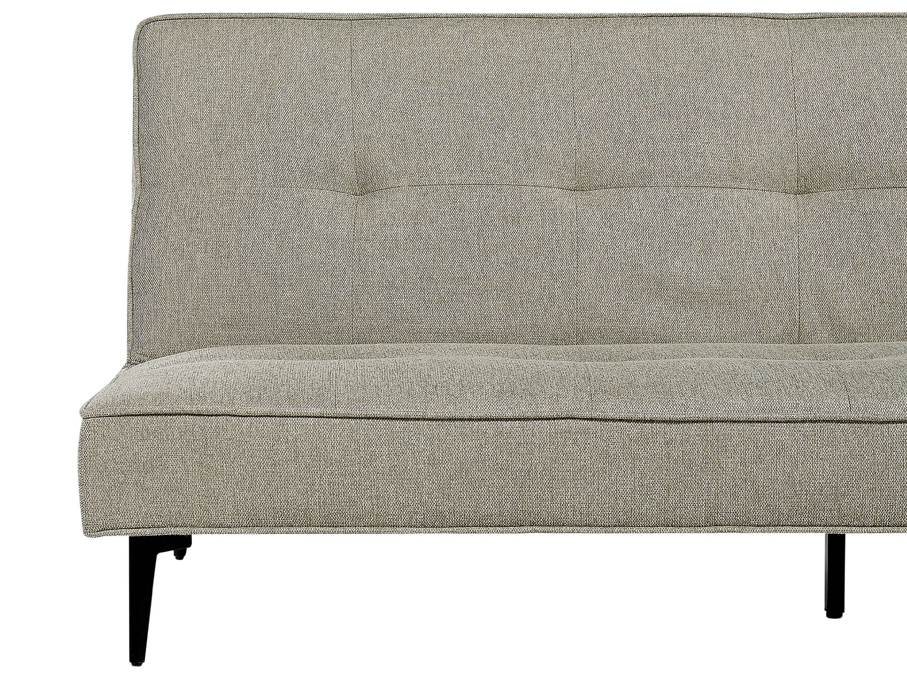 Sofa Bed ESSVIK Fabric Light Green 3 Seater