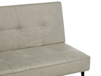 Sofa Bed ESSVIK Fabric Light Green 3 Seater