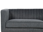 3 Seater Fabric Sofa Dark Grey SKAULE