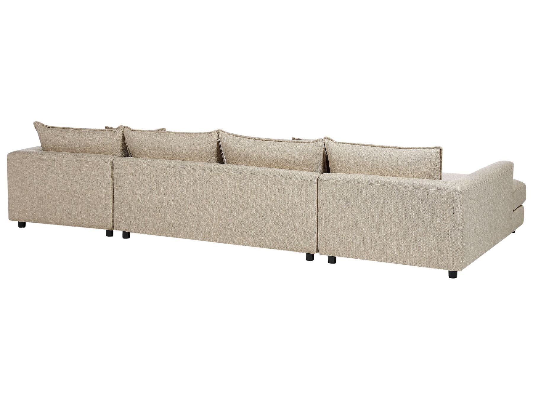 Corner Sofa LILVIKEN Fabric Beige 5 Seater
