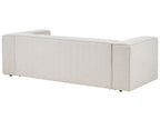 Left Hand 2 Seater Corner Sofa Beige VERNON