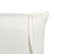 Sofa Bed KRAMA Boucle White with Storage 3 Seater