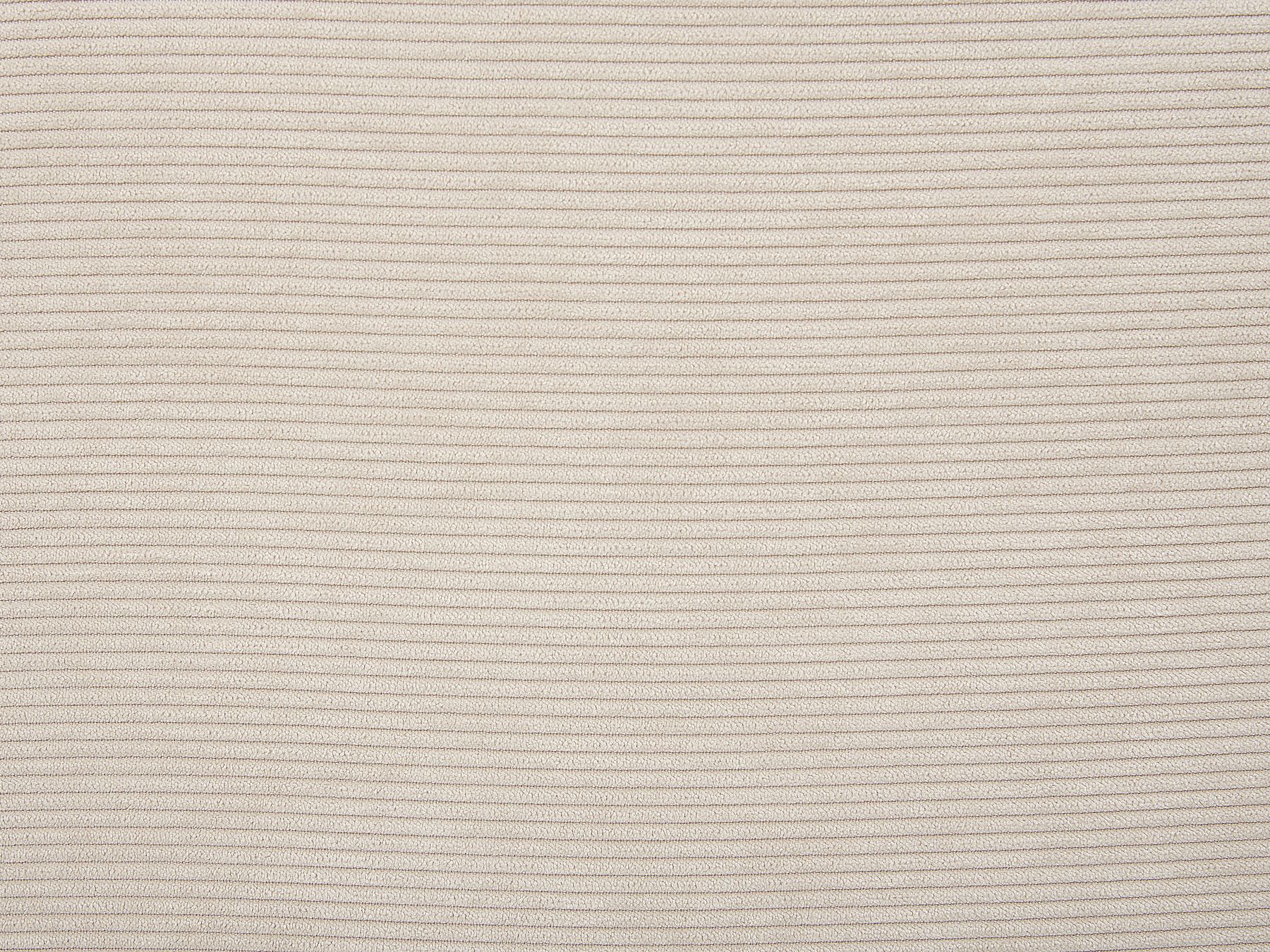 Corner Sofa SIMOS Corduroy Light Beige 3 Seater Left Hand