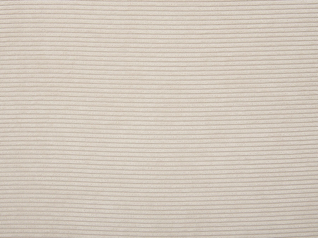 Corner Sofa SIMOS Corduroy Light Beige 3 Seater Right Hand