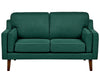 2 Seater Fabric Sofa Dark Green