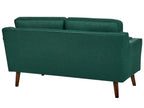 2 Seater Fabric Sofa Dark Green LOKKA