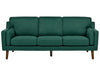 3 Seater Fabric Sofa Dark Green