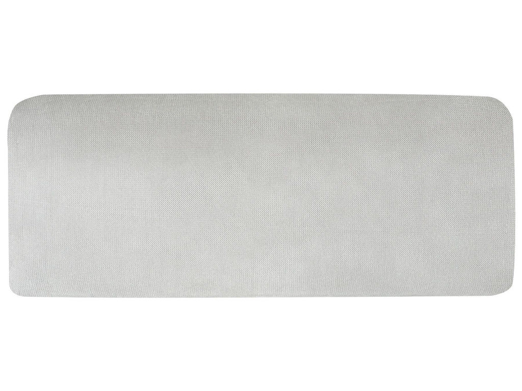 Corner Sofa MALOY Chenille Light Grey 3 Seater Left Hand