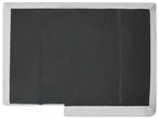 Corner Sofa MALOY Chenille Light Grey 3 Seater Right Hand