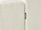 Corner Sofa MALOY Chenille Off-White 3 Seater Left Hand