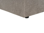 3 Seater Fabric Sofa Taupe ALLA