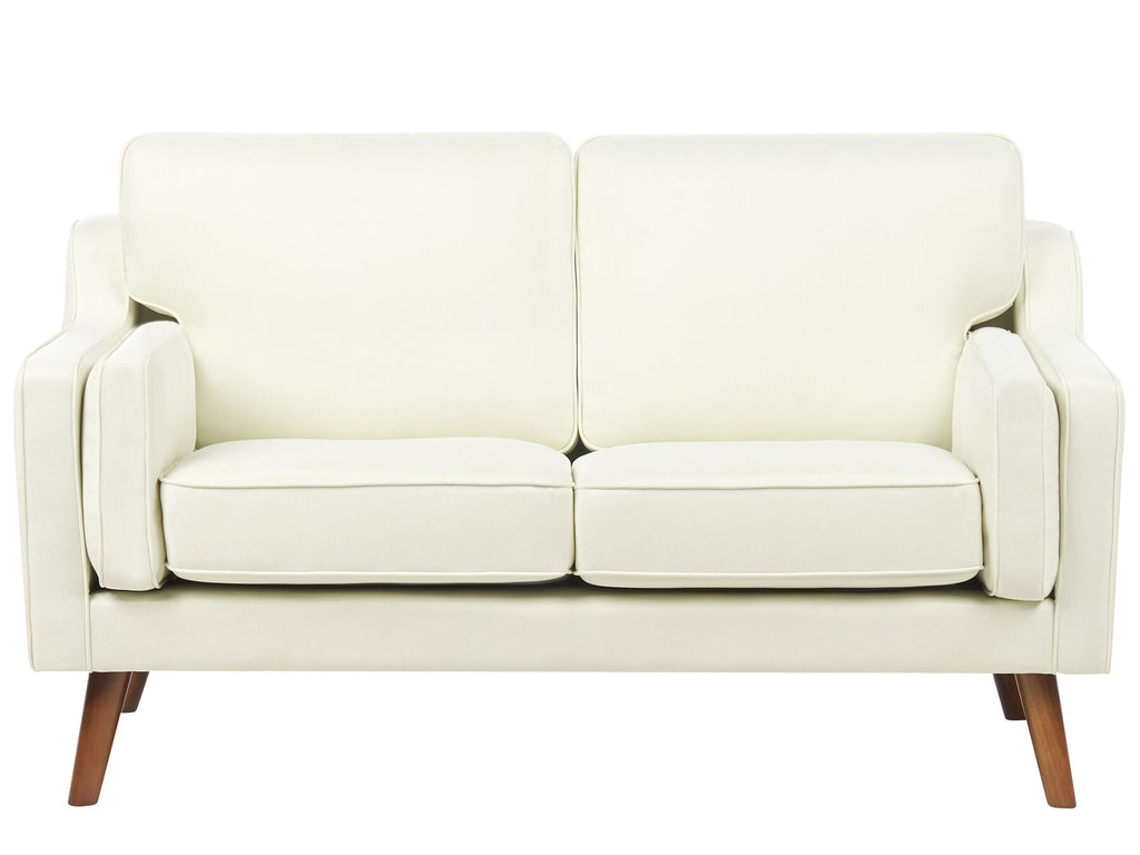 Sofa LOKKA Fabric Off-White 2 Seater