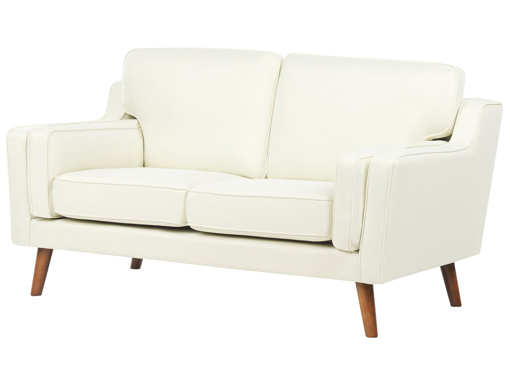 Sofa LOKKA Fabric Off-White 2 Seater