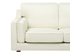 3 Seater Fabric Sofa Off-White LOKKA