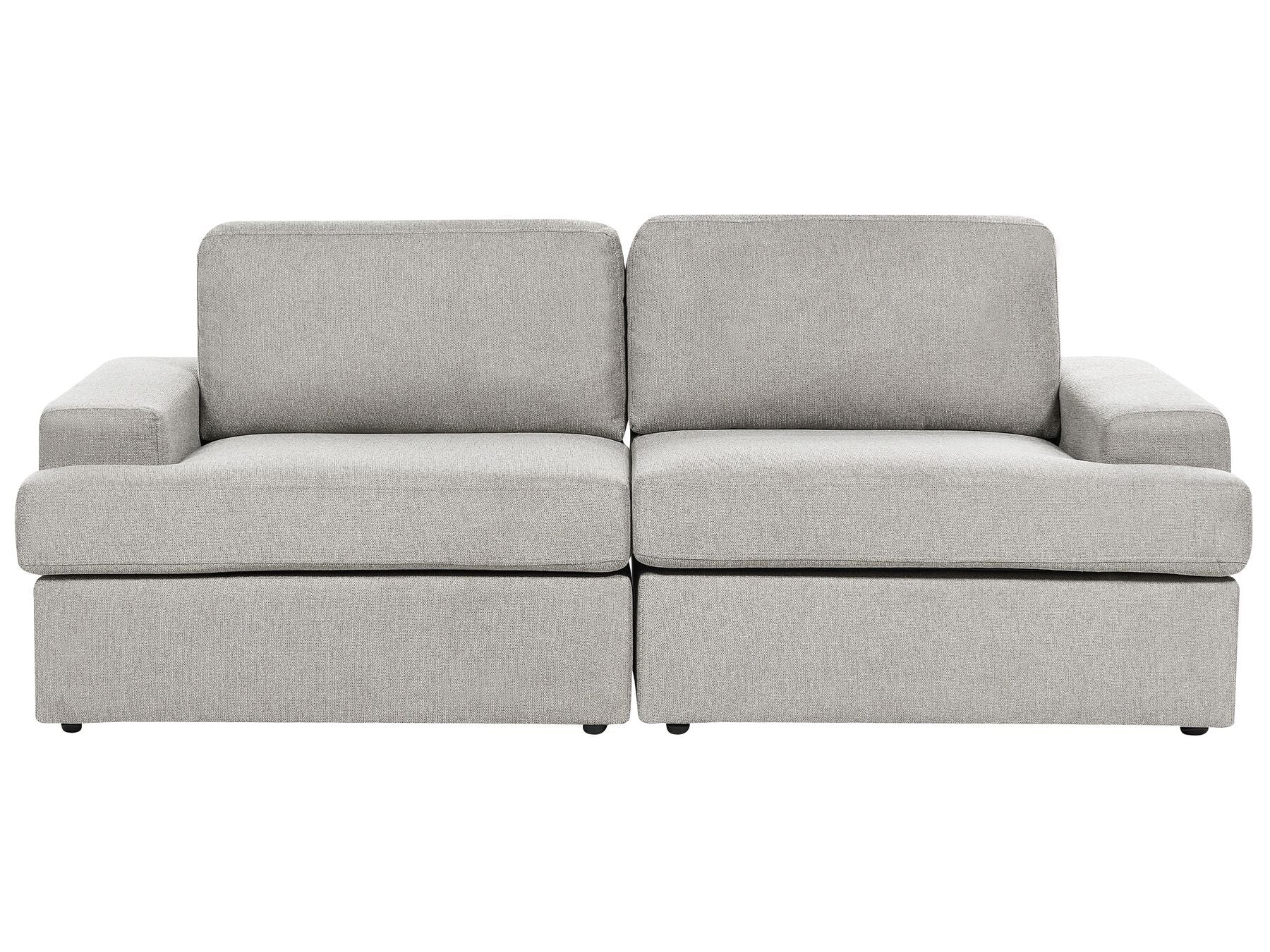 3 Seater Fabric Sofa Light Grey ALLA