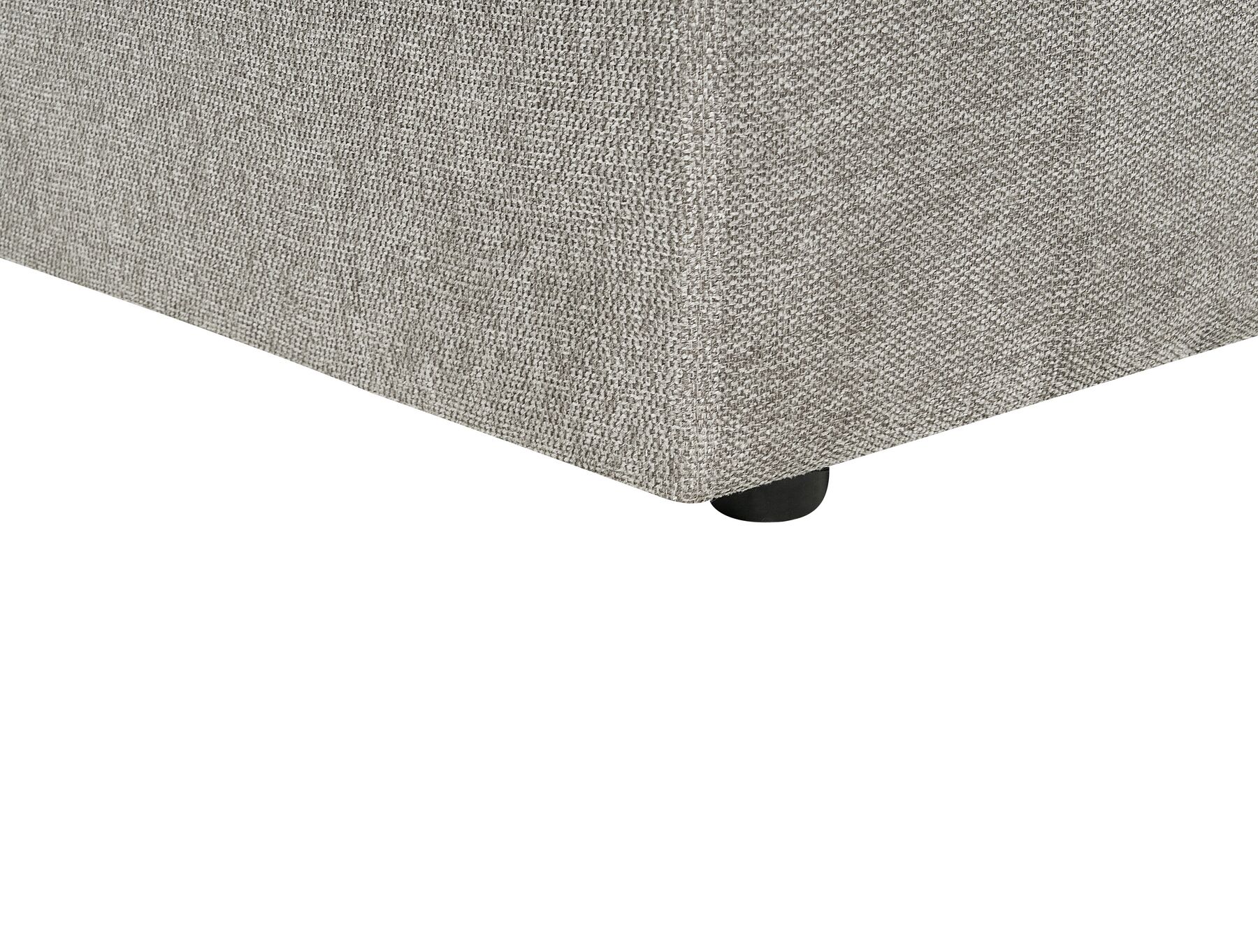3 Seater Fabric Sofa Light Grey ALLA
