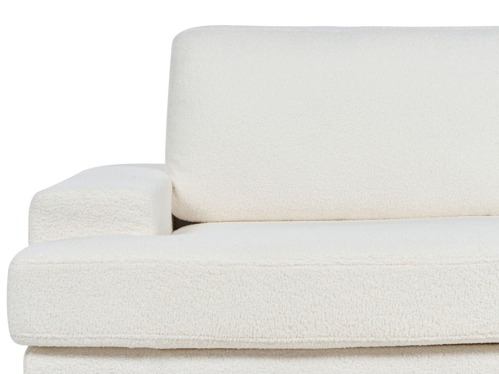 3 Seater Boucle Sofa White ALLA