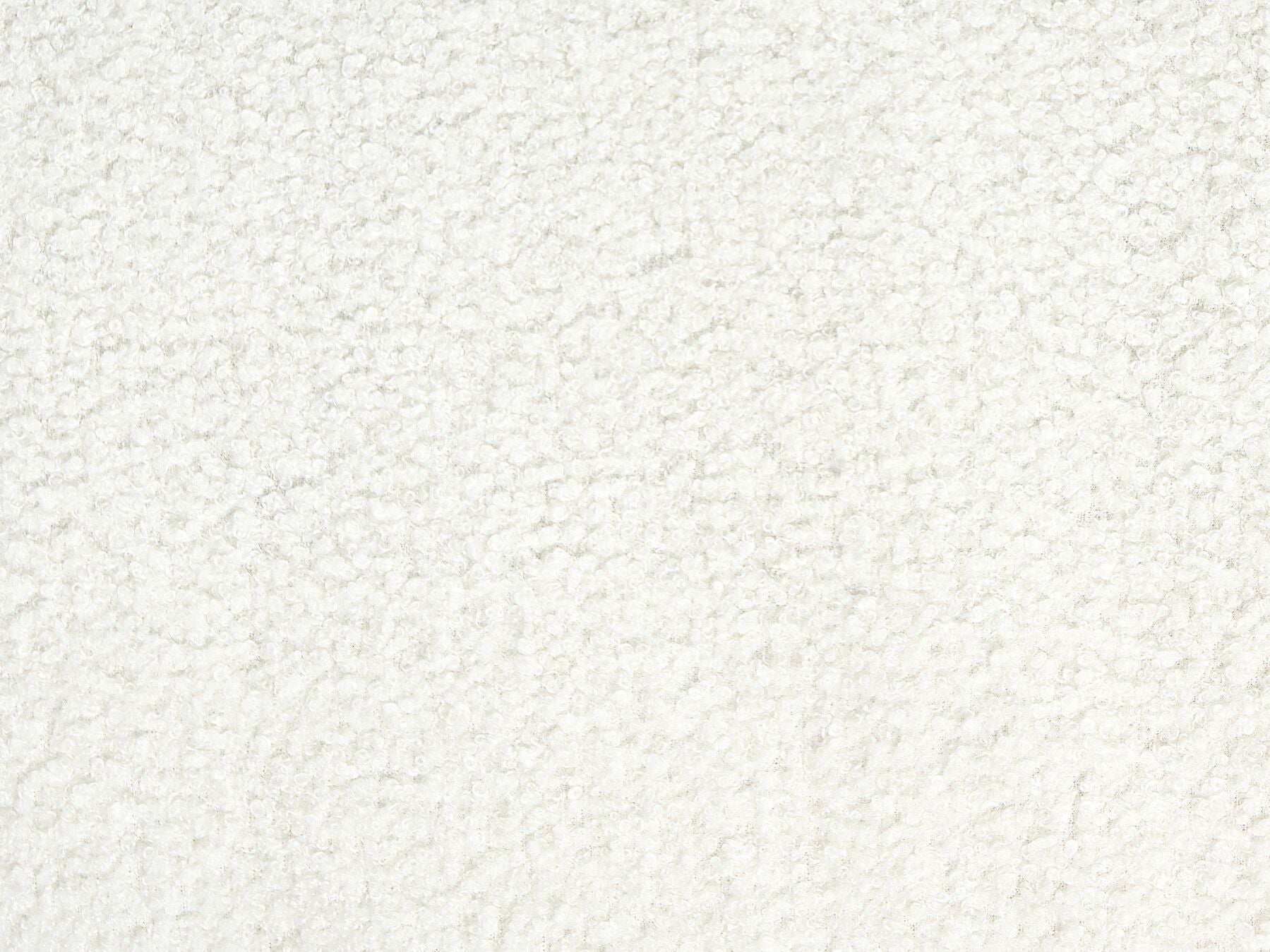 3 Seater Boucle Sofa White ALLA