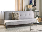 Sofa Bed ESSVIK Fabric Light Grey 3 Seater