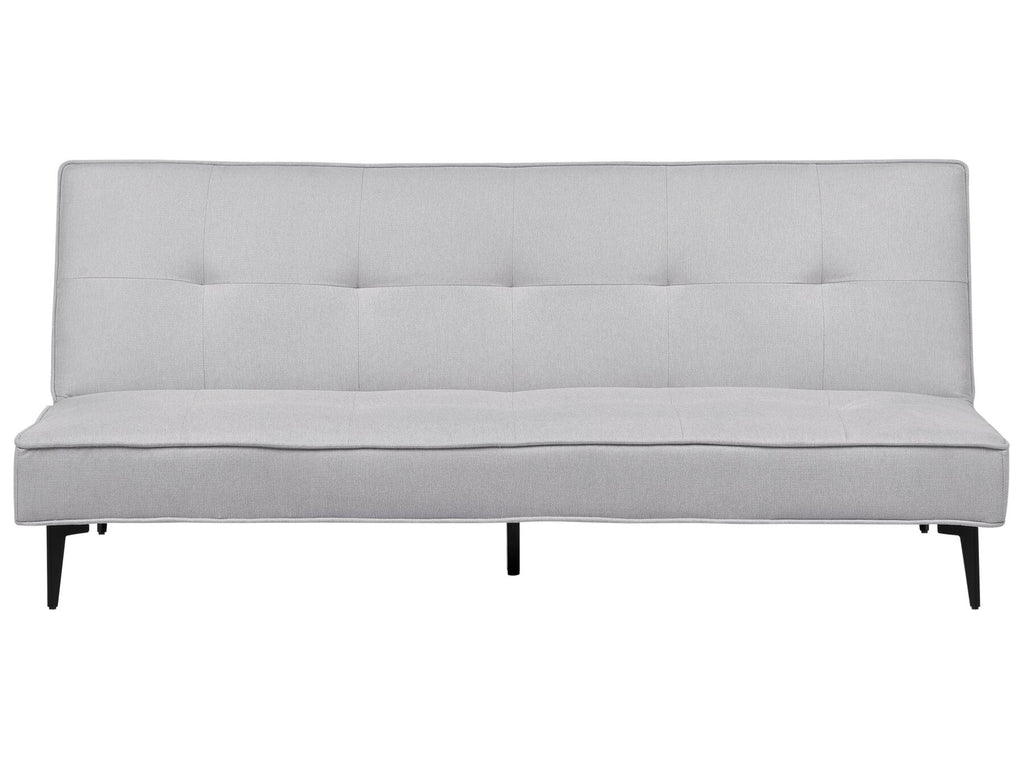 Sofa Bed ESSVIK Fabric Light Grey 3 Seater