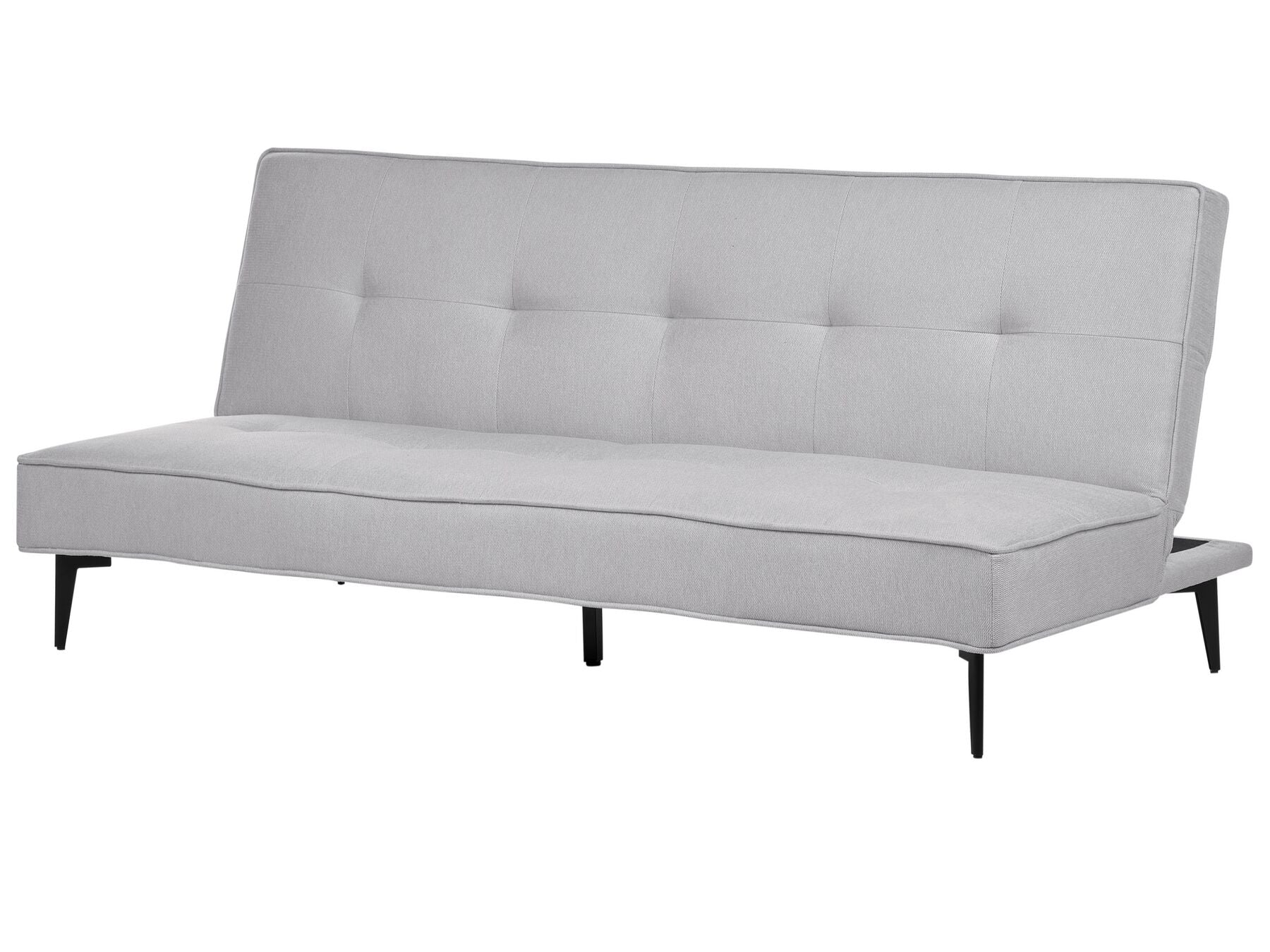 Sofa Bed ESSVIK Fabric Light Grey 3 Seater