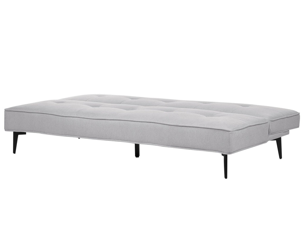 Sofa Bed ESSVIK Fabric Light Grey 3 Seater