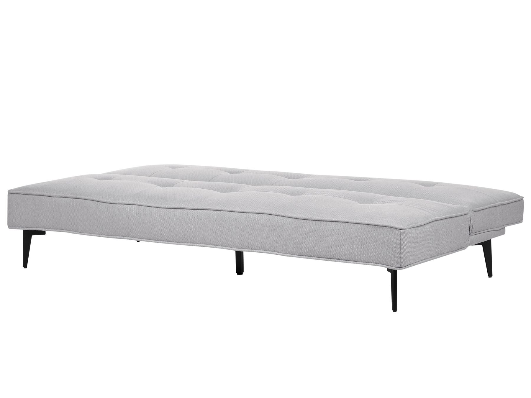 Sofa Bed ESSVIK Fabric Light Grey 3 Seater