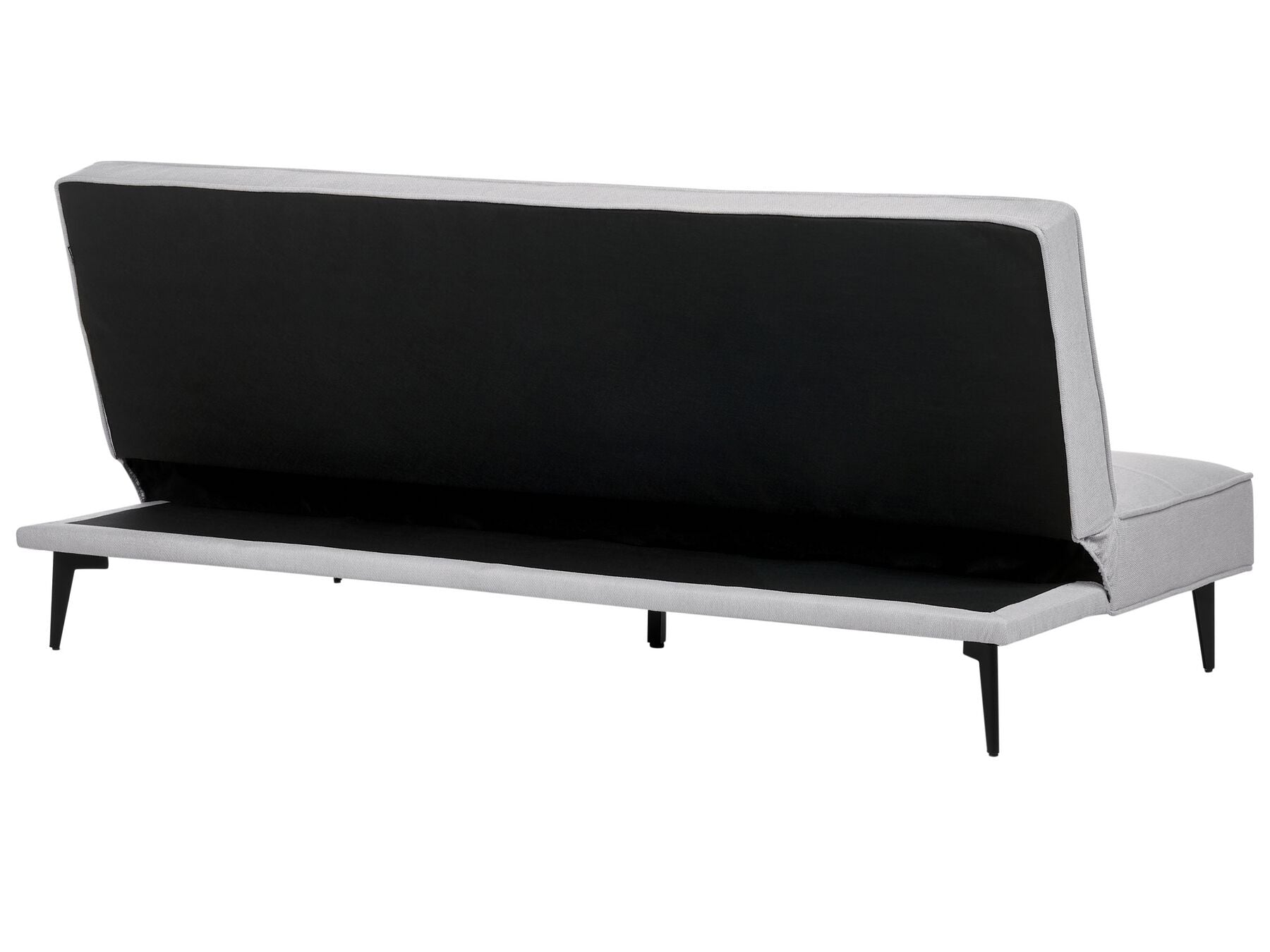 Sofa Bed ESSVIK Fabric Light Grey 3 Seater