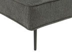 Sofa Bed ESSVIK Fabric Dark Grey 3 Seater