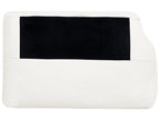 2 Seater Fabric Sofa White GINNERUP
