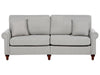 3 Seater Fabric Sofa Light Grey