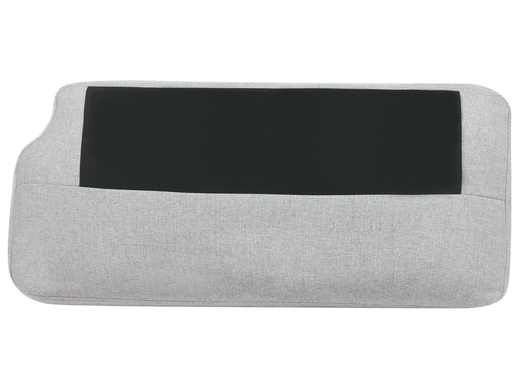 3 Seater Fabric Sofa Light Grey GINNERUP