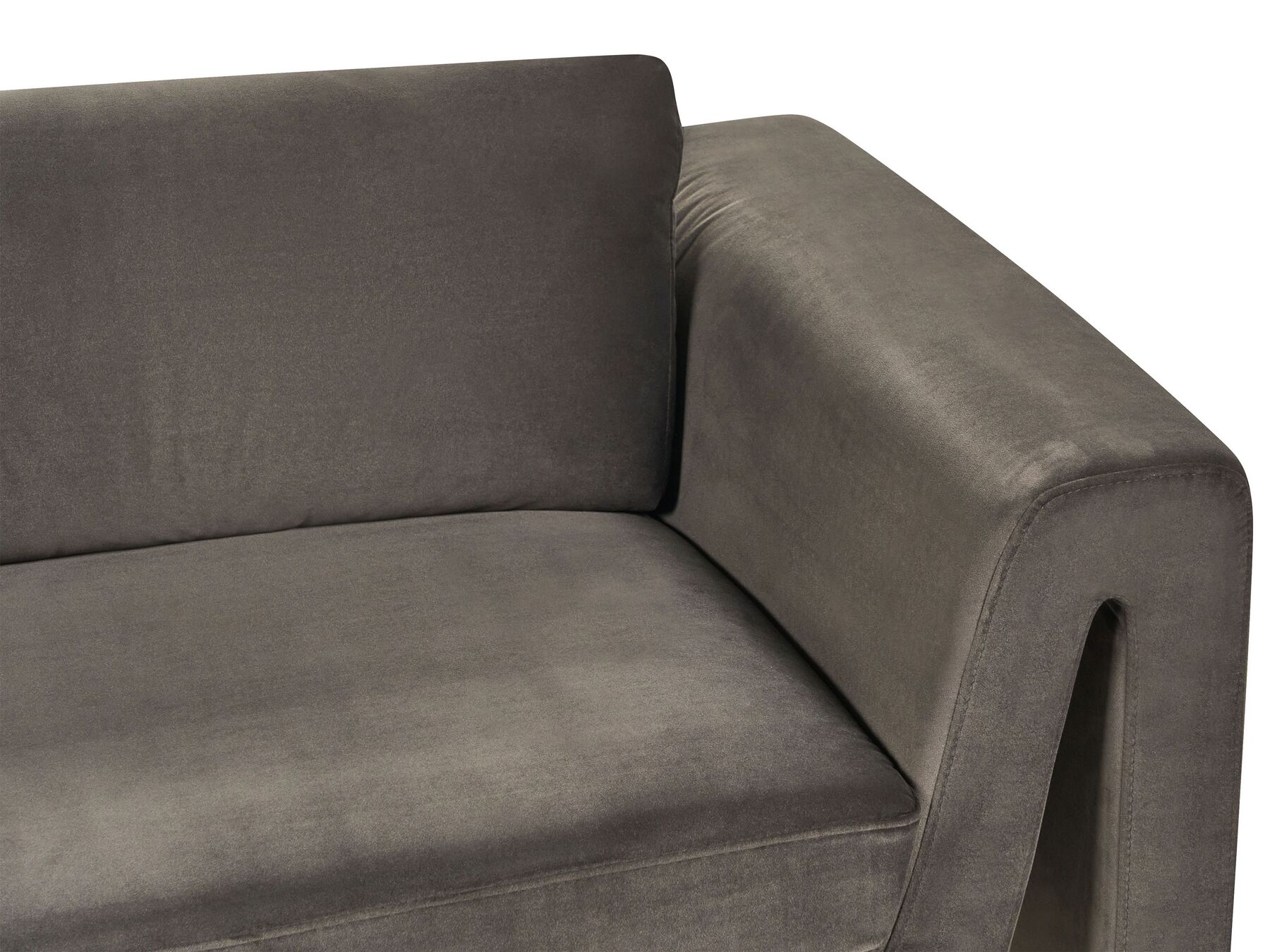 Velvet Sofa Graphite Grey MAUNU