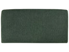 Corner Sofa BREDA Fabric Dark Green 2 Seater Left Hand