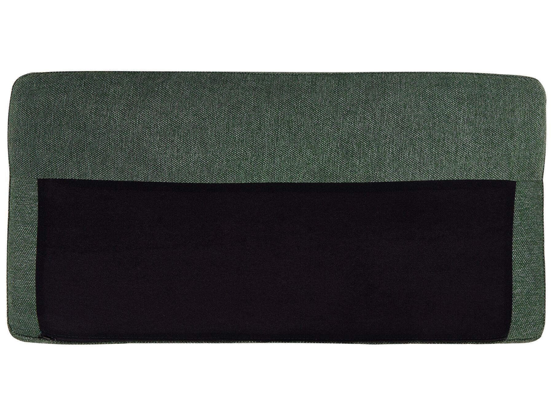 Corner Sofa BREDA Fabric Dark Green 2 Seater Left Hand