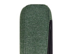 Corner Sofa BREDA Fabric Dark Green 2 Seater Left Hand